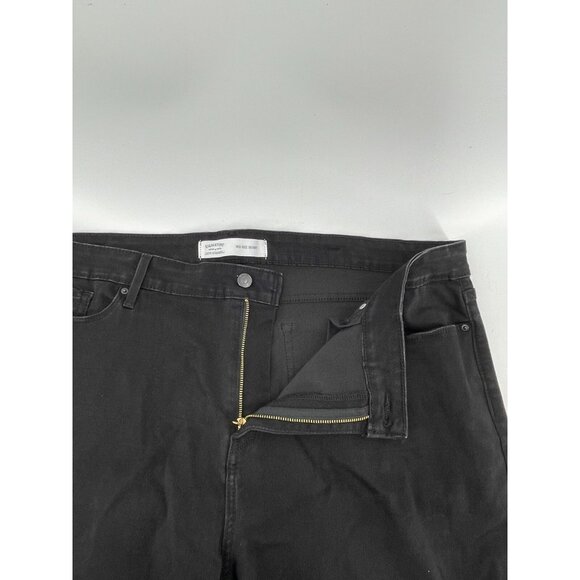 Levi's Women's Black Mid Rise Skinny Leg 5 Pocket Denim Jeans Size 37X30 - Picture 6 of 15